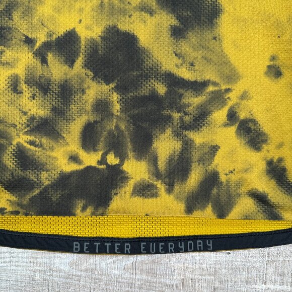 Lululemon Mens Better Everyday Pullover Hoodie XXL Gold Black Camo Tie Dye - Picture 4 of 13